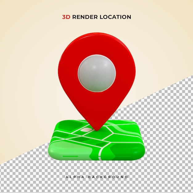 Röd realistisk 3D-karta nål gps-pekarmarkörer pekarplatsikon