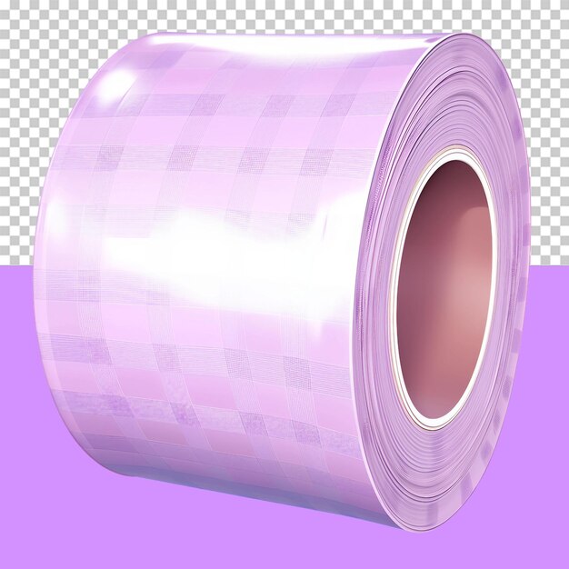 A roll of duct tape isolated object transparent background