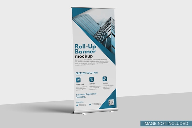 Roll-up banner mockup