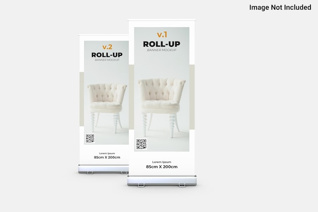 Roll-up bannermodel