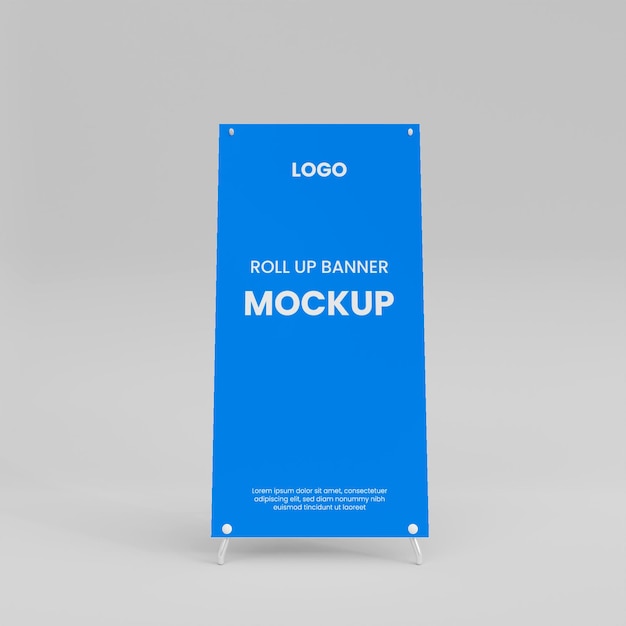 Roll-up bannermodel