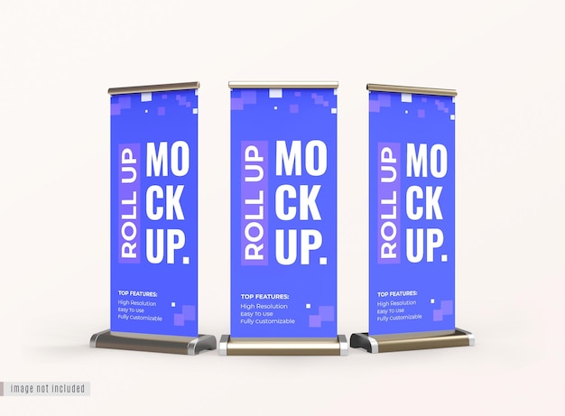 Roll up mockup