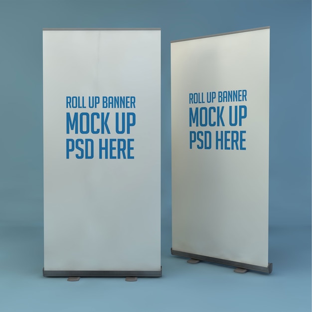 PSD mockup stand roll-up