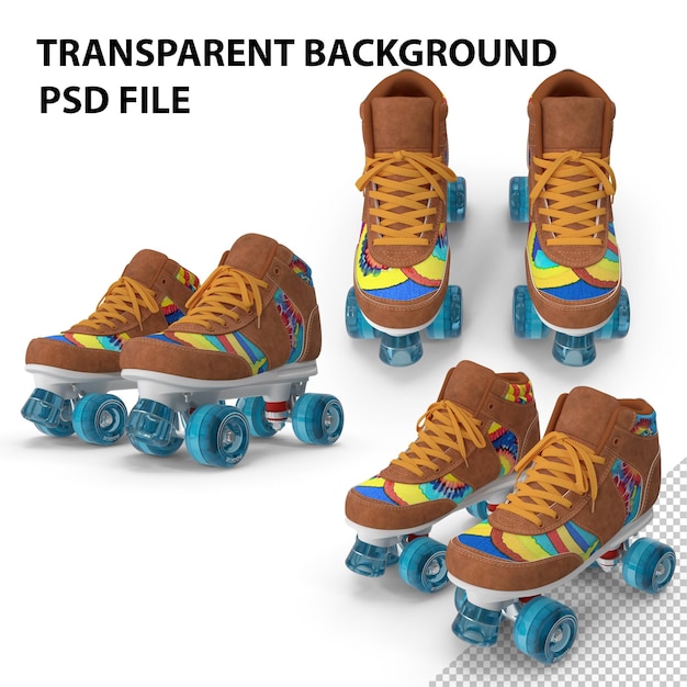 PSD roller skates bruin png