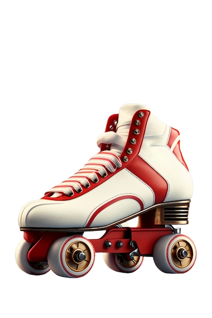 Roller skates isolated