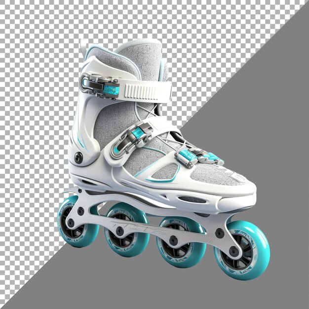 PSD rollerblades contro uno sfondo trasparente ai generato