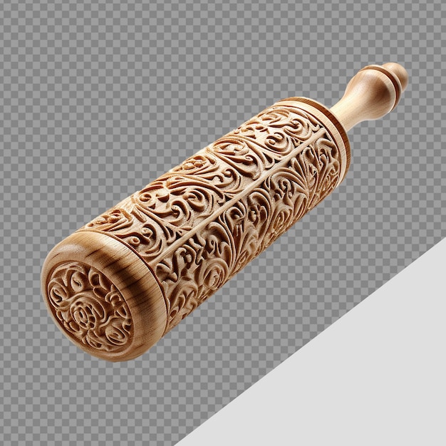 A rolling pin png isolated on transparent background