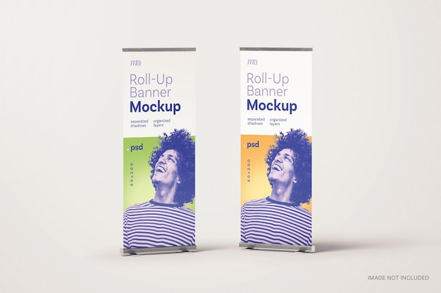 Rollup banner mockup