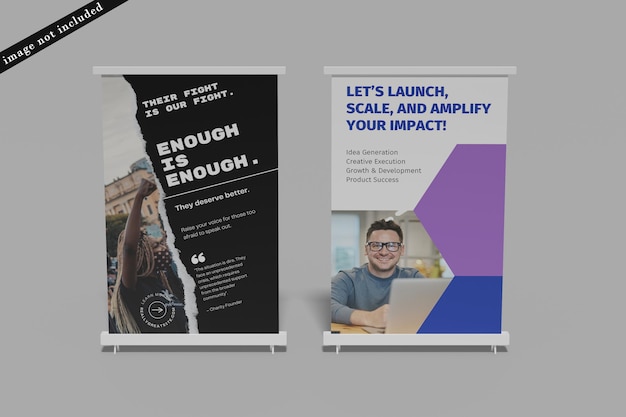 ROLLUP BANNER MOCKUP