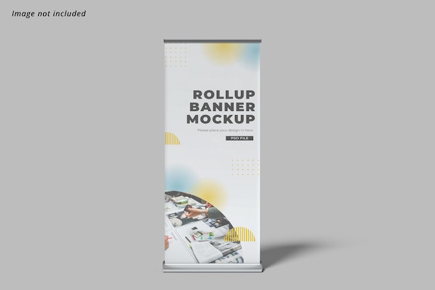 Rollup banner mockup