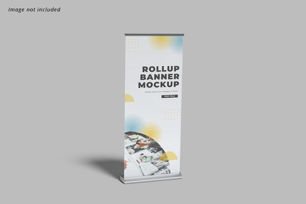 PSD rollup banner mockup