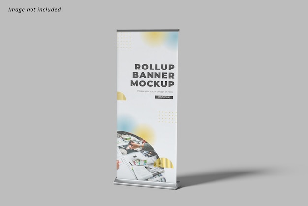 Rollup banner mockup