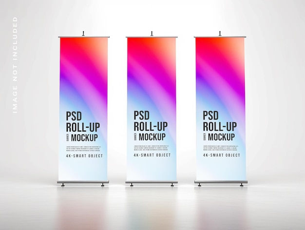 Rollup banner mockup