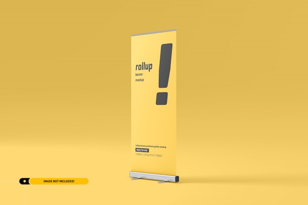 Rollup or X-Banner Mockup