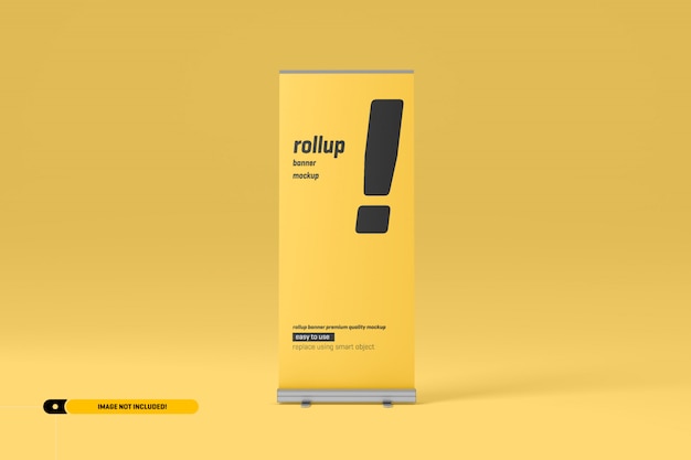 Rollup o x-banner mockup