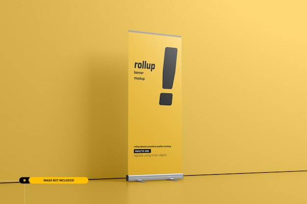 PSD rollup o x-banner mockup