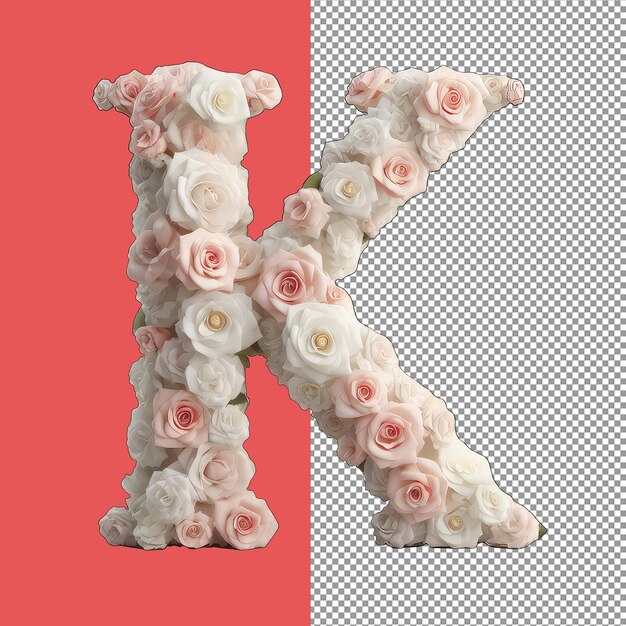 PSD romantic_k_rose_typographypng