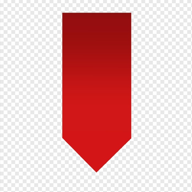 rood lint element doorzichtig nieuw lint