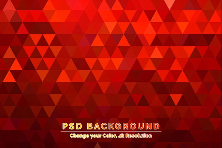 PSD rood toon geometrisch patroon achtergrond