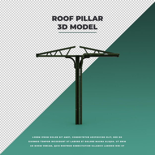 Roof pillar