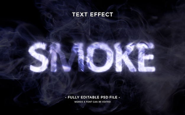 Rook teksteffect