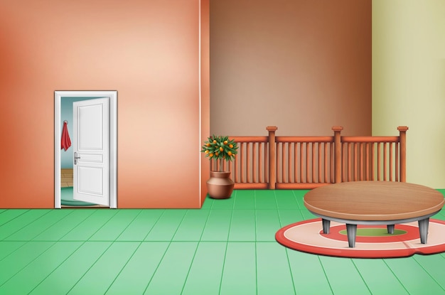 room corridor