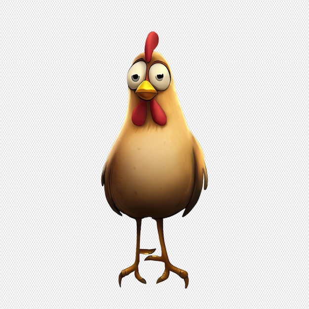 PSD rooster vector