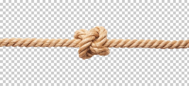 PSD rope knot isolated on transparent background png psd