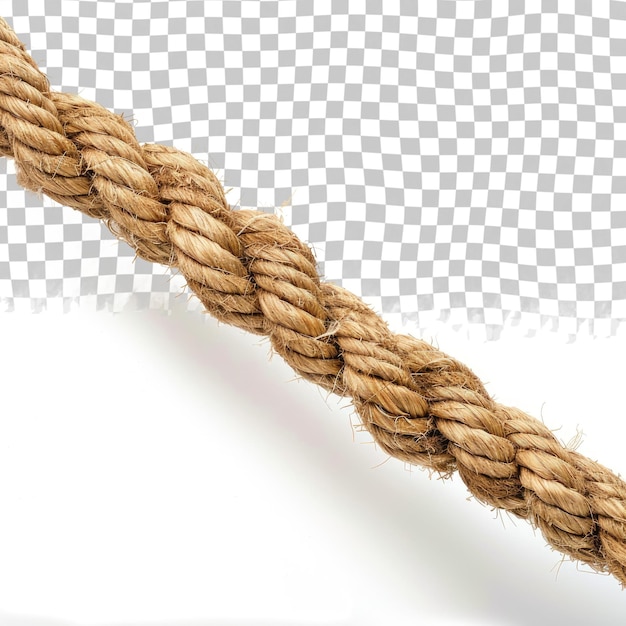 PSD a rope with a knot on it is tied with a knot