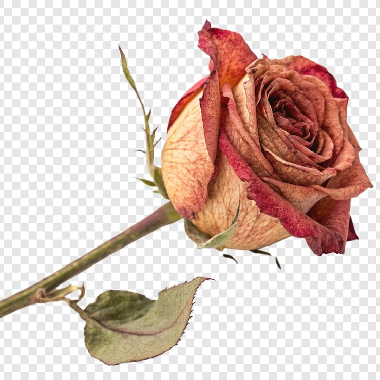 PSD 在透明背景上隔離的<unk>花 png