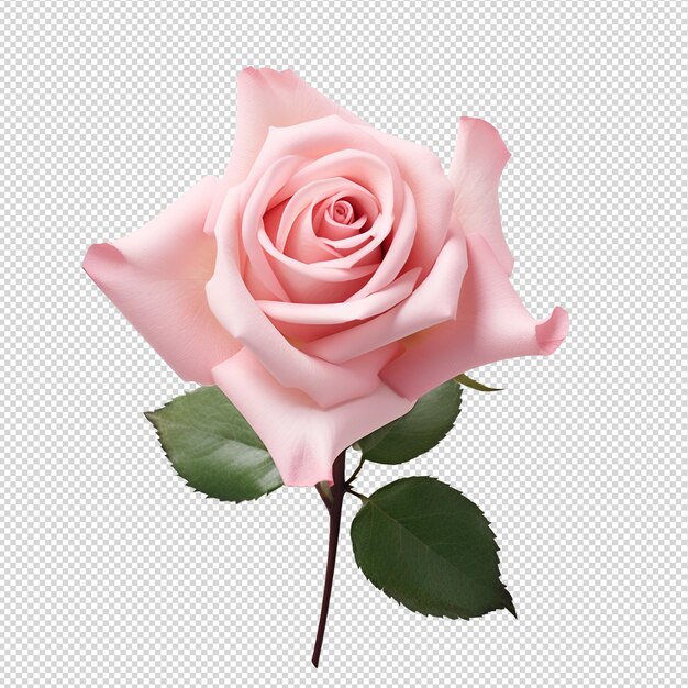 Rose flower png isolated on transparent