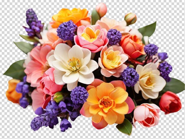 PSD バラの花と葉 png