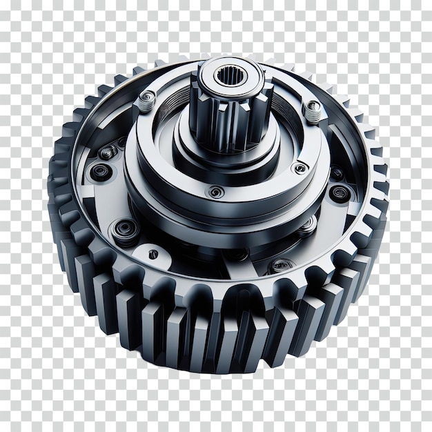 PSD rotary gear transparent background