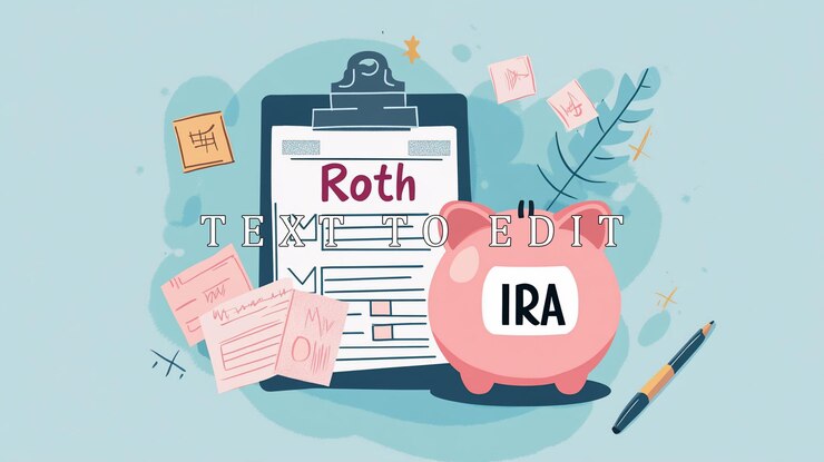 PSD roth ira planning checklist on clipboard with piggy bank paperwork and pen