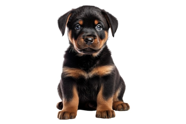 PSD rottweilerhond geïsoleerd