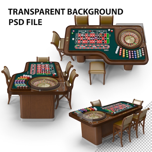 PSD png della roulette