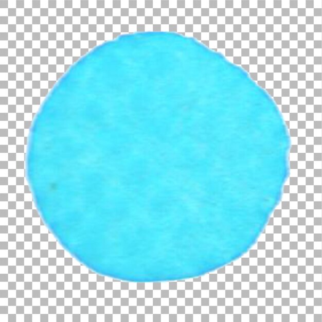 round circle water color isolated on plain background fit for your element project
