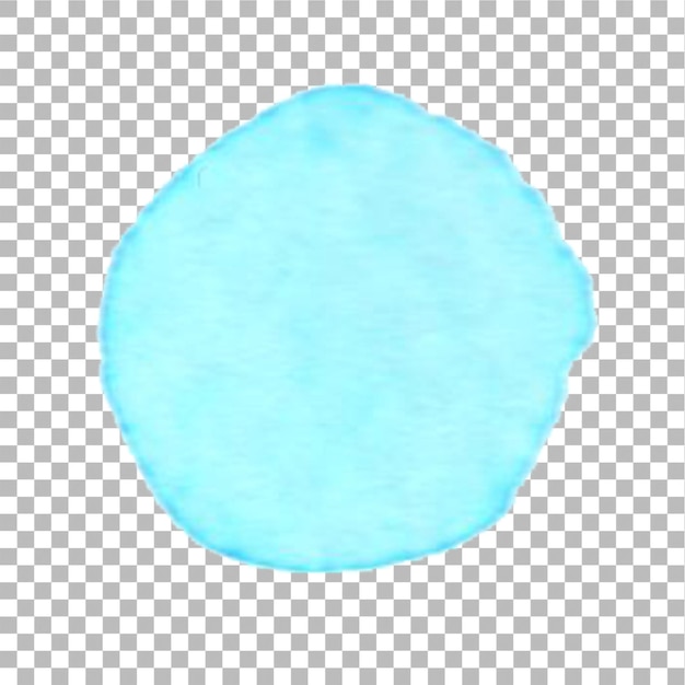 round circle water color isolated on plain background fit for your element project