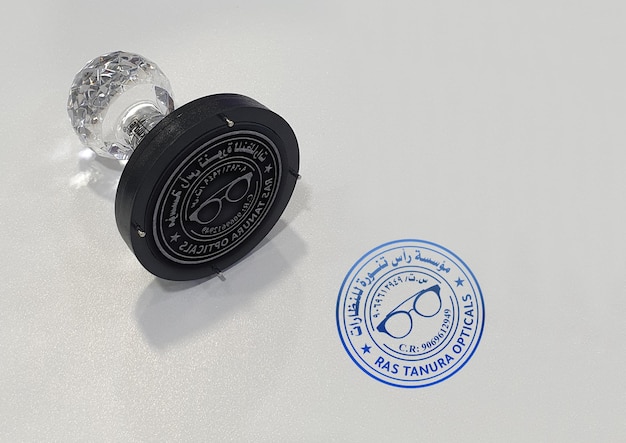 Round Crystal Stamp