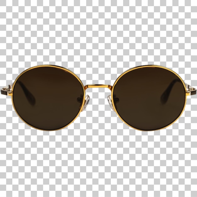 round gold sunglasses