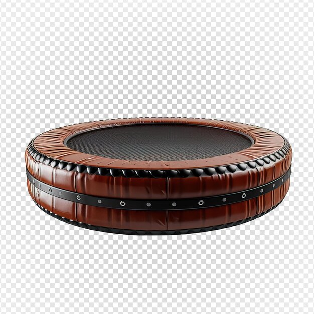 PSD round trampoline png trampoline isolated on transparent background generative ai