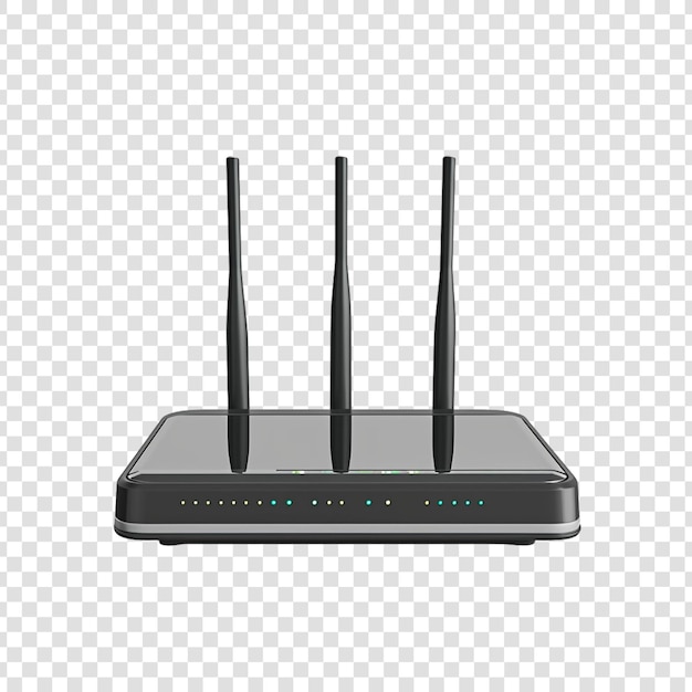 Router Izolowany Na Przezroczystym Tle