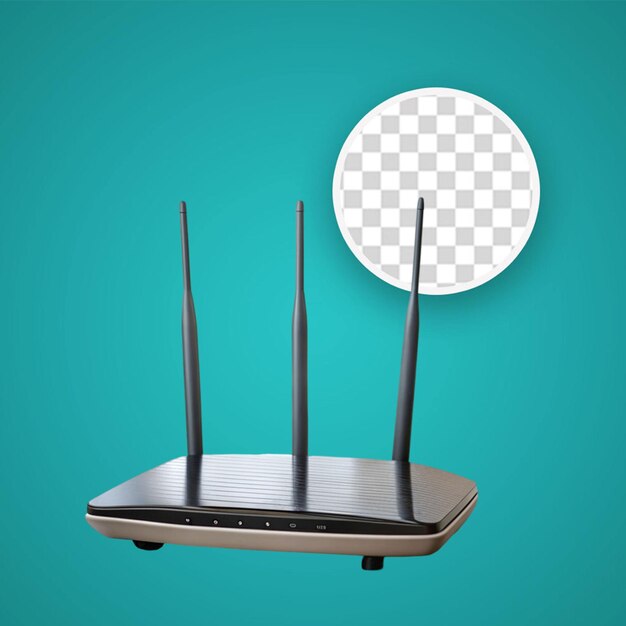 Router Wi-fi 3d