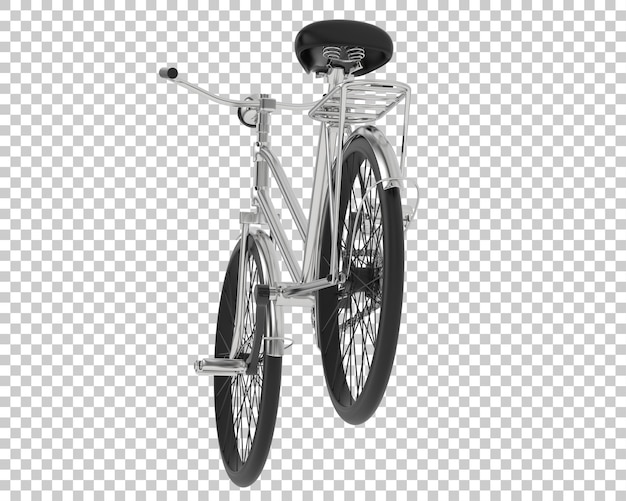 Rower izolowany na przezroczystym tle ilustracja renderingu 3D