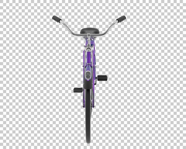 PSD rower retro izolowany na tle ilustracja renderingu 3d