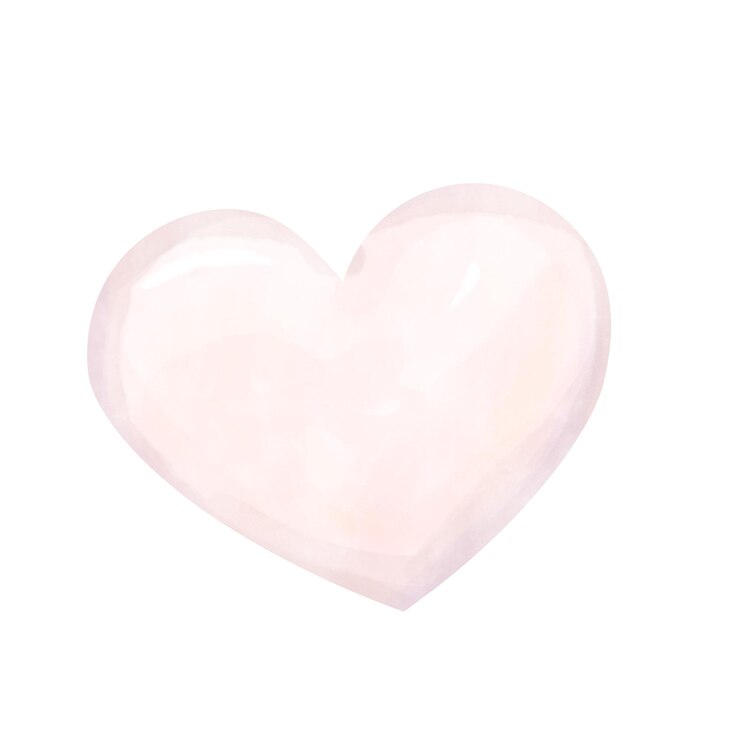 PSD roze hart voor valentijnsdag moedersdag vrienden vriendinnen concept van liefdesrelatie