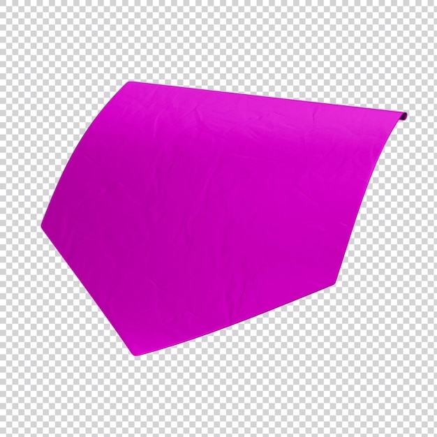 Roze papieren vlag 3d Festa Junina 3d Brazilië voor juni feest Saint John zegel en arraia