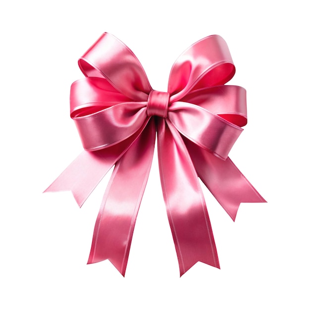 Roze satijn geschenk doorzichtige achtergrond bewerkbare kleur aanpassen