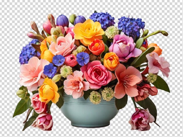 PSD rozenbloemen en bladeren png