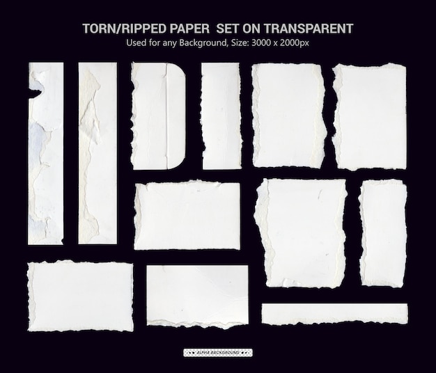 Rozerwany papier